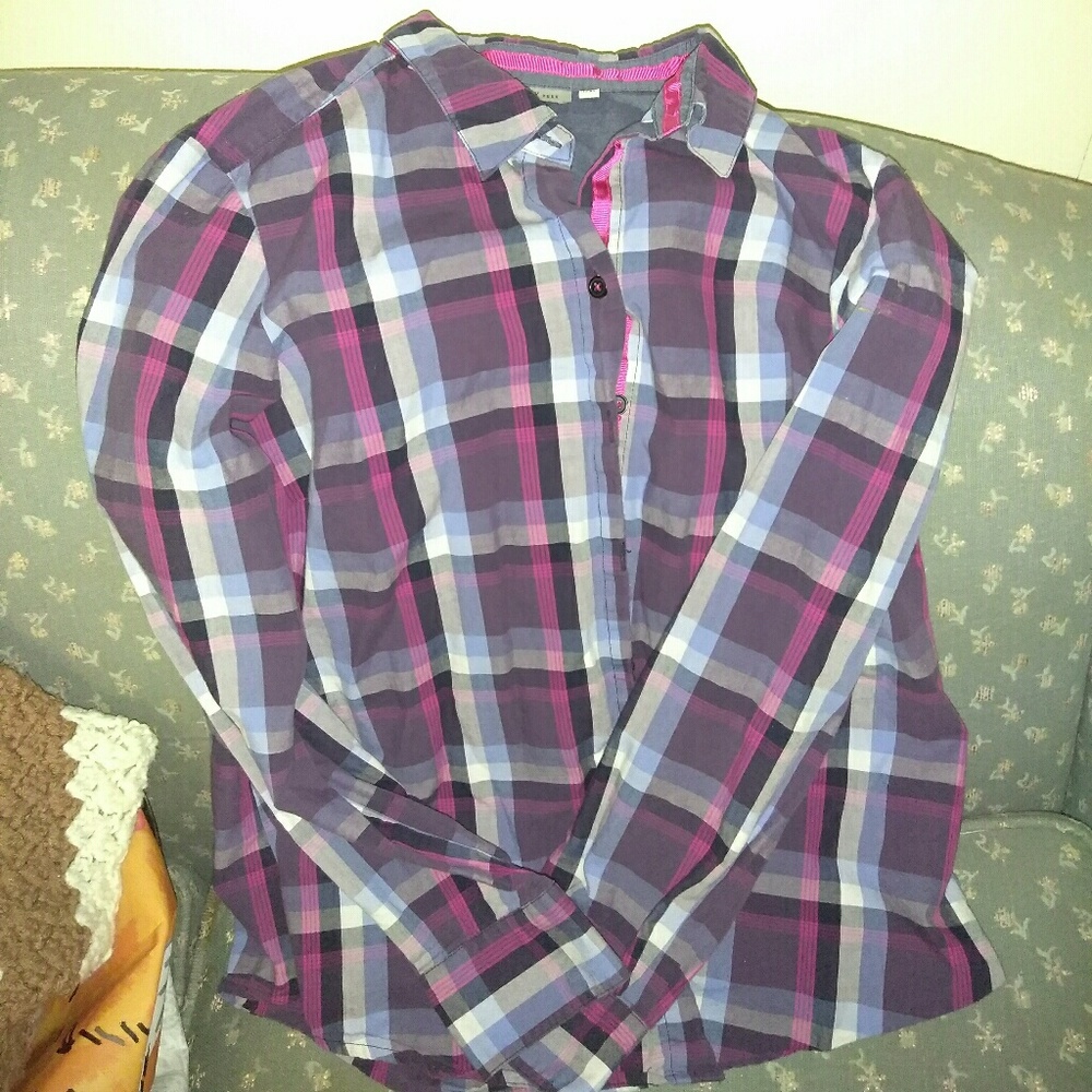 Purple and Pink Flannel